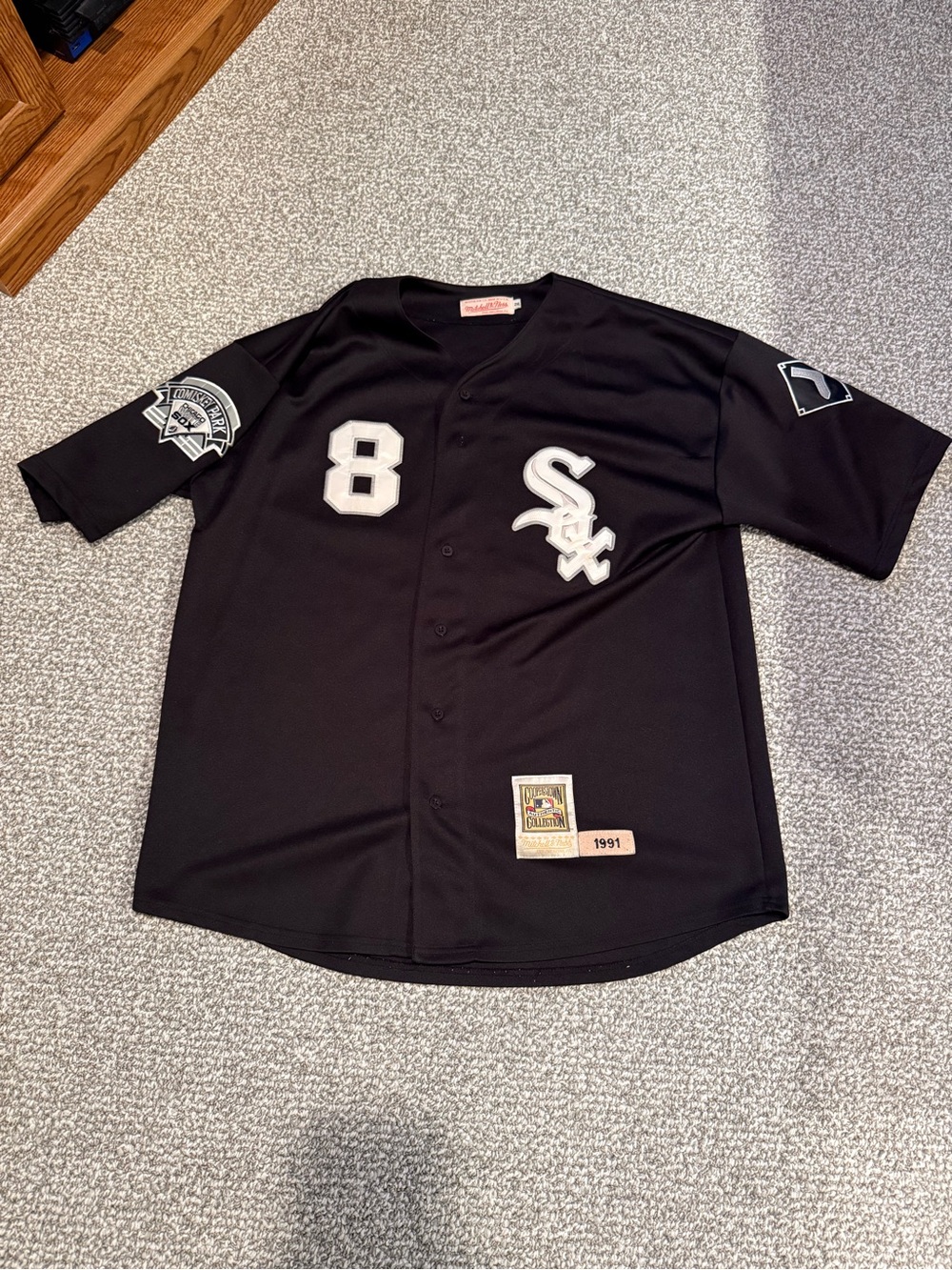 Bo Jackson Chicago White Sox MLB Jersey Mitchell and Ness 1991